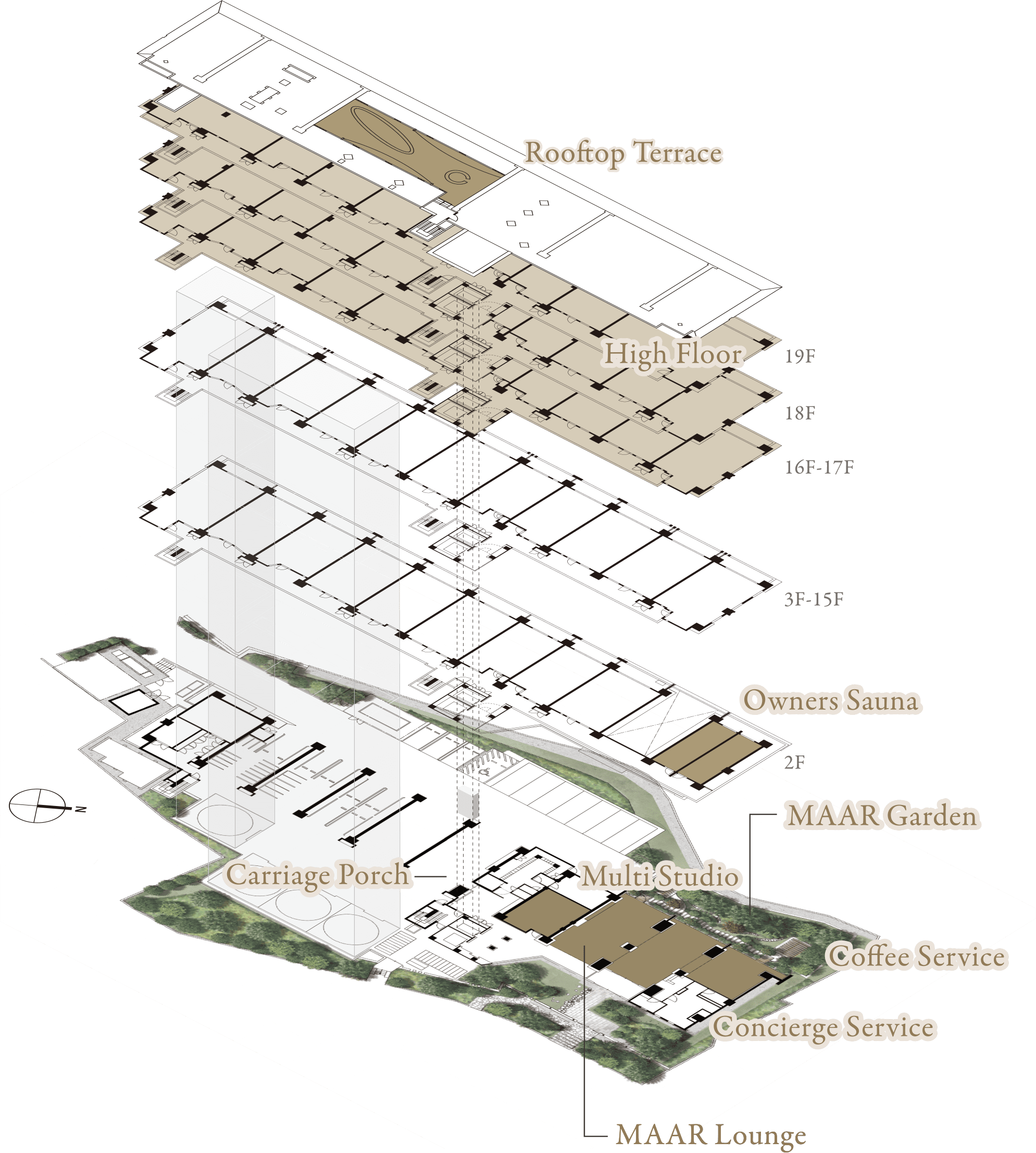 フロア概念図
