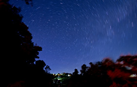 満天の星空