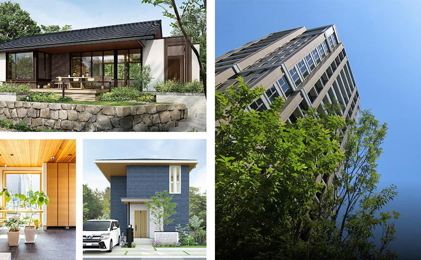 分譲マンションや戸建住宅の外観?內観