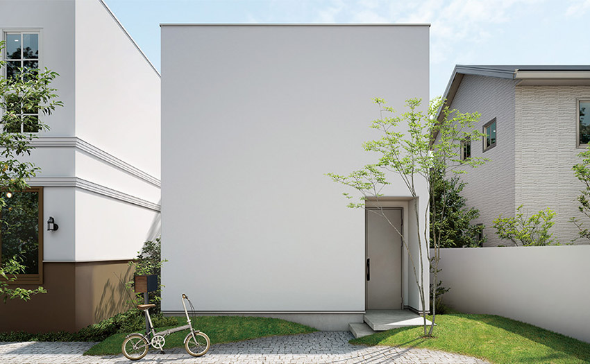 ZEH基準の戸建住宅の外観